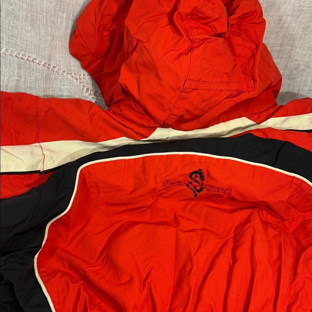 Snow Dragons snowsuit stamped size M-5 K00047
